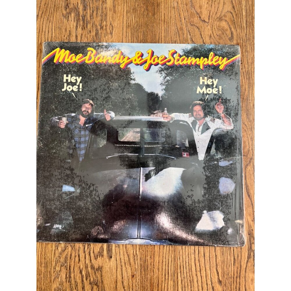 Moe Bandy & Joe Stampley Hey Joe Hey Moe Vinyl Record Album 1981 Country